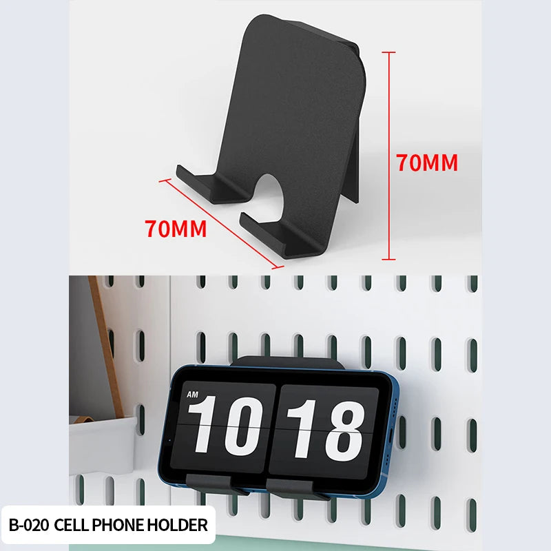 Desktop Pegboard Organizer: Vertical Storage with Headphone Stand – Gaming Room Must-Have, Desk Upgrade